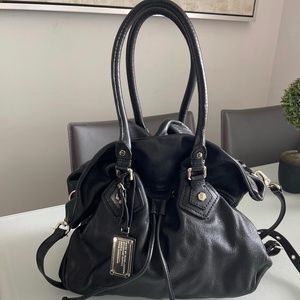 Marc by Marc Jacobs - Black Classic Q Drawstring Bag - Gold Hardware